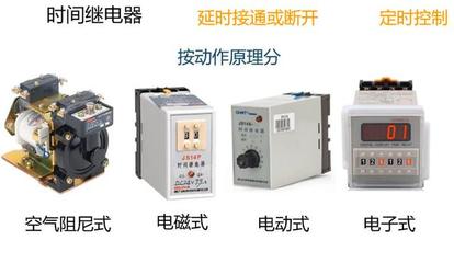 低压电器之低压控制电器,交流接触器、时间继电器、低压开关